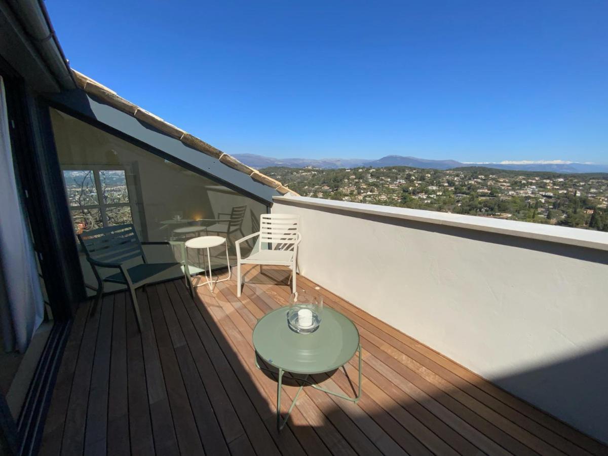Mougins Collection - Magnifique Maison Au Coeur Du Vieux Village De Mougins, Vue Sur Les Alpes Du Sud מראה חיצוני תמונה